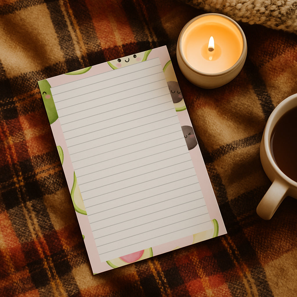 Avocado Writing Paper A4 A5, 100gsm FSC, Lined Stationery Letter Paper, Note Paper for Journaling & Letters