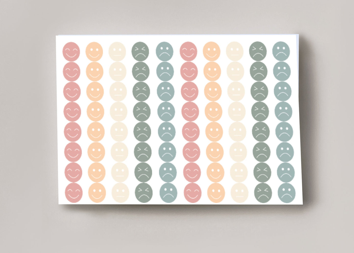 Mood planner stickers, Bullet Journal Stickers, Emotion Stickers, Mood tracker sticker sheet, Journal Stickers