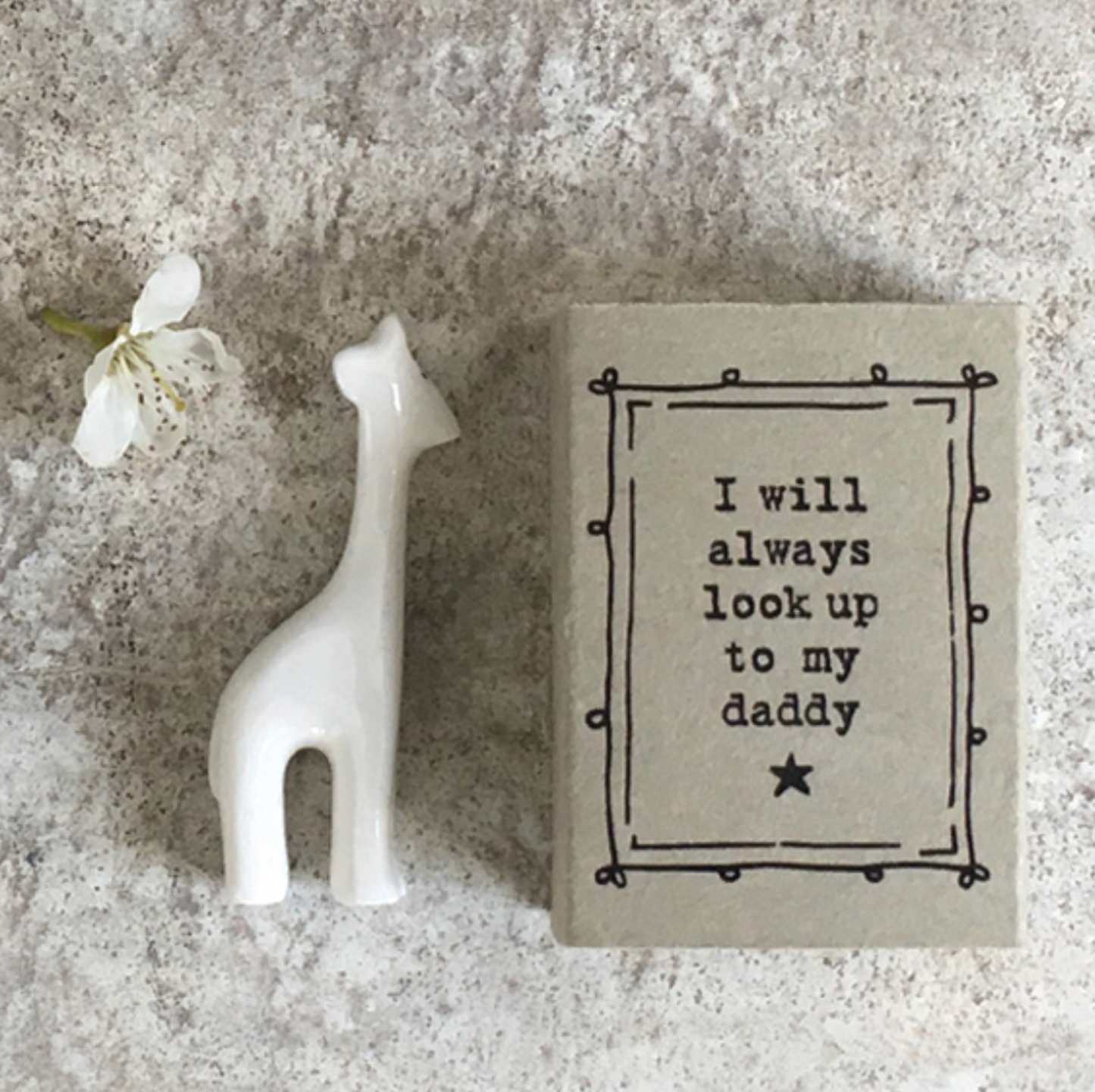 Gift for fathers day, Porcelain Giraffe