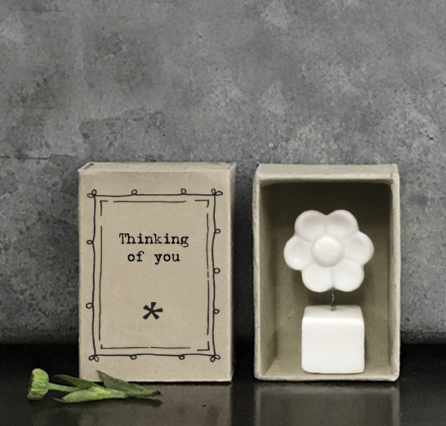Thinking of you Matchbox Flower