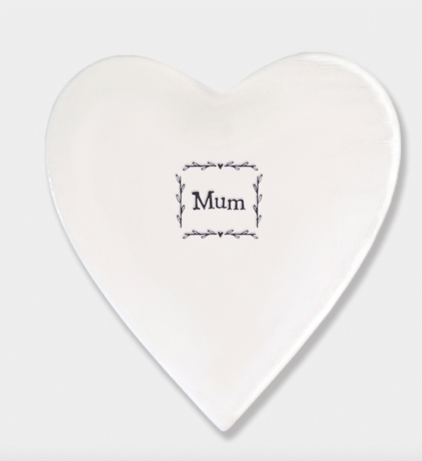 Porelain Heart Mothers Day Gift