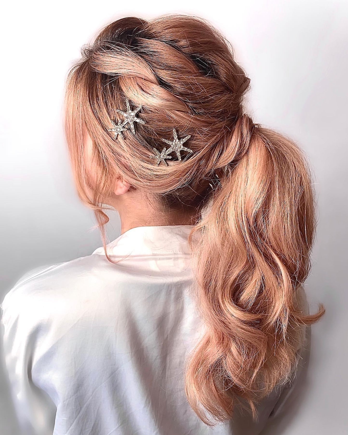 Celestial wedding hair accessories