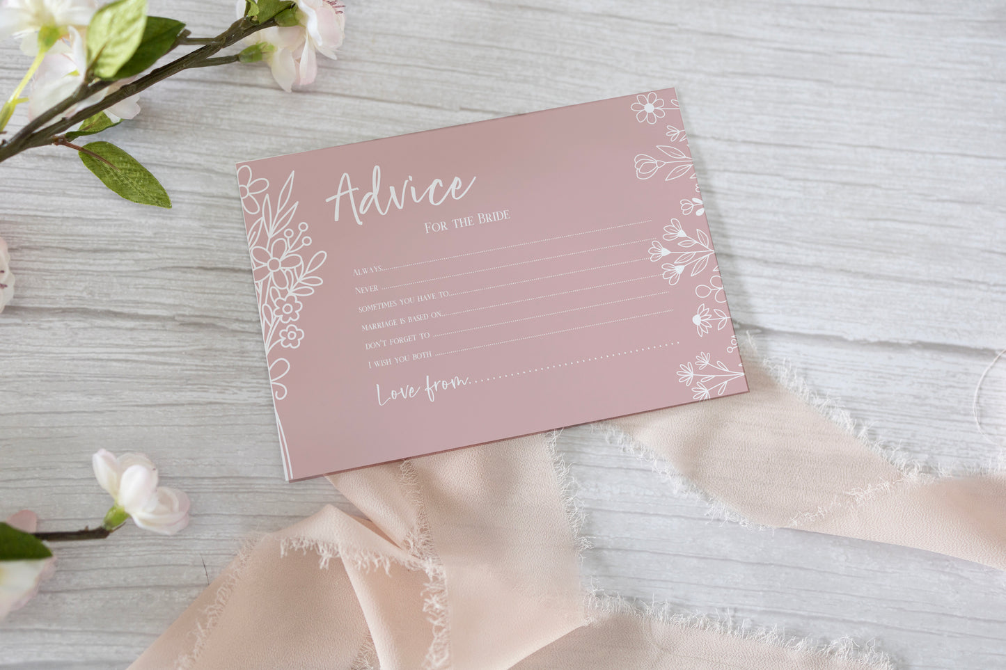 Hen Party Games Advice To The Bride Cards Hen Party Accessories Keepsake Gift Hen Party Games Hen Party Gift Bride To Be blush cards