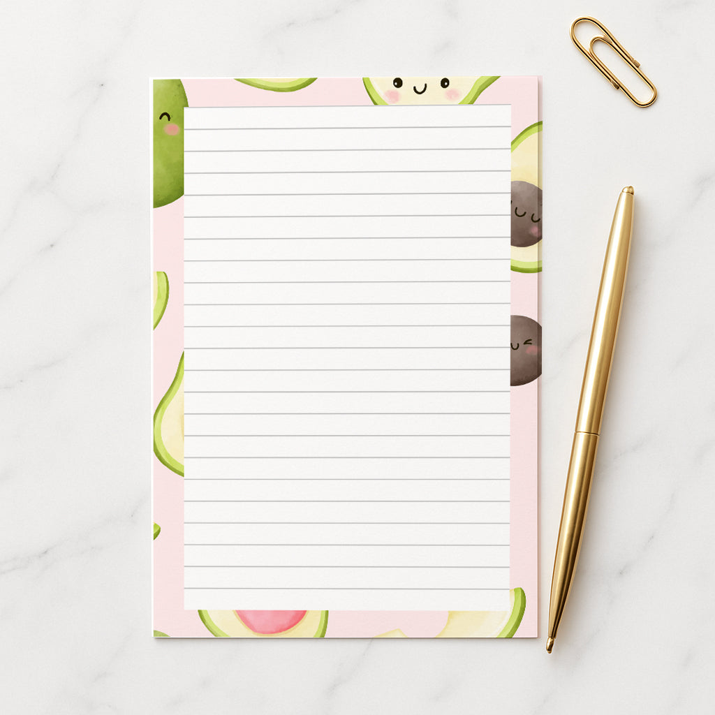 Avocado  Writing Paper A4 A5, 100gsm FSC,  Lined Stationery Letter Paper,  Note Paper for Journaling & Letters