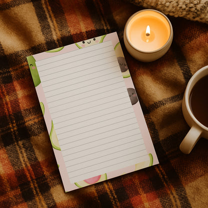 Avocado  Writing Paper A4 A5, 100gsm FSC,  Lined Stationery Letter Paper,  Note Paper for Journaling & Letters