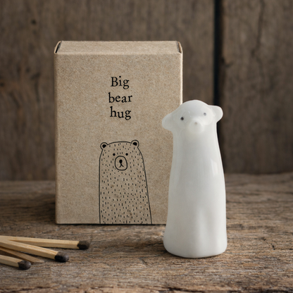 East of India Big bear Hug Matchbox