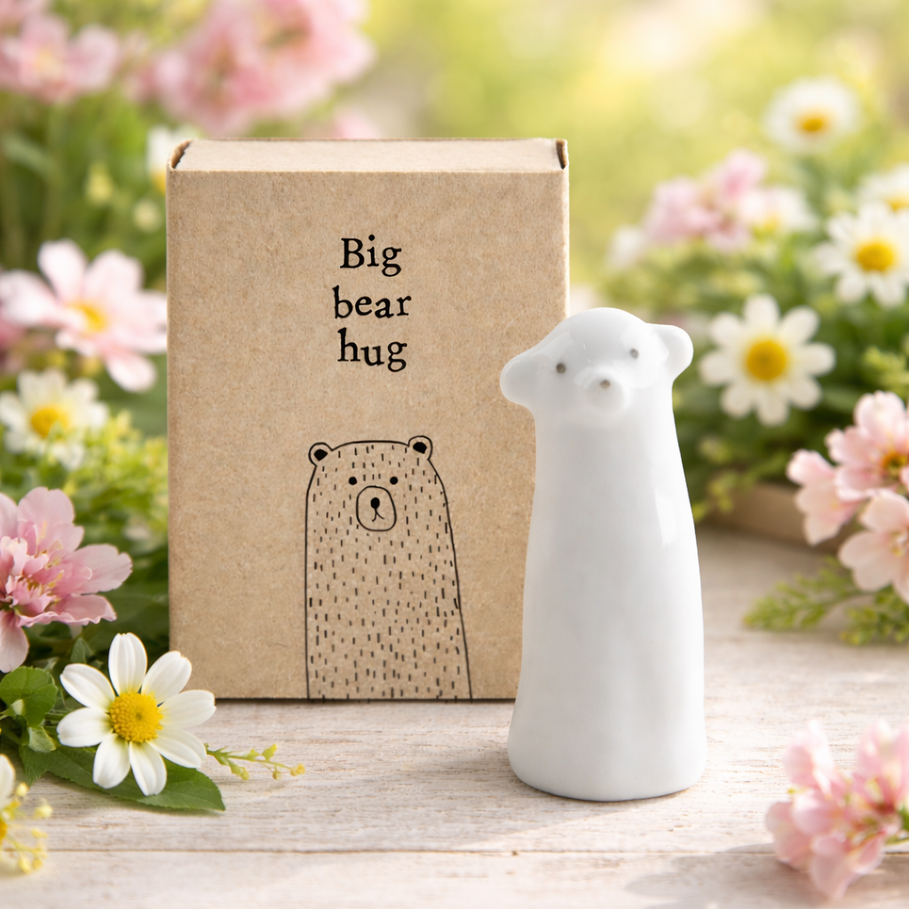 East of India Big bear Hug Matchbox