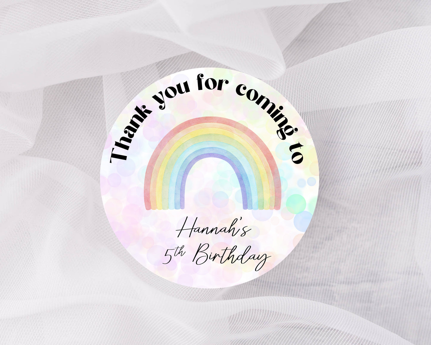 Thank you for coming to my party stickers, Goodie bag stickers, thank you stickers, five sizes, bow stickers, name stickers (Copy)