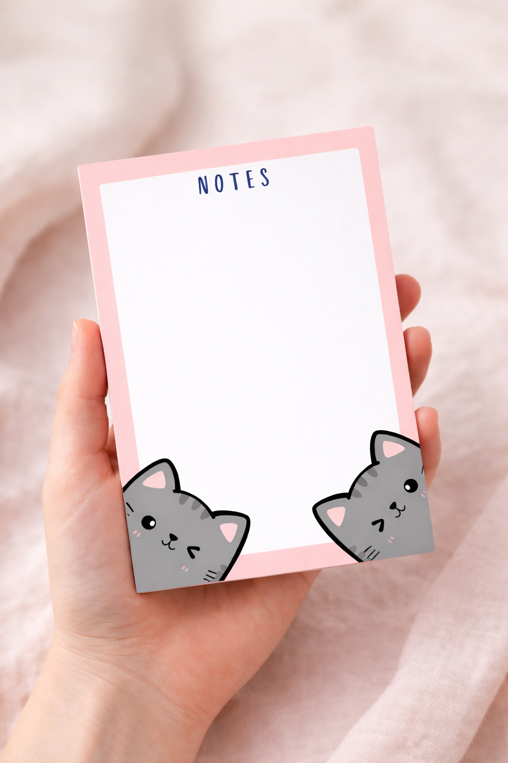 A6 Notepad - Cute Cat Notepad - Daily Planner - to do list - Colourful Stationery - memo pad
