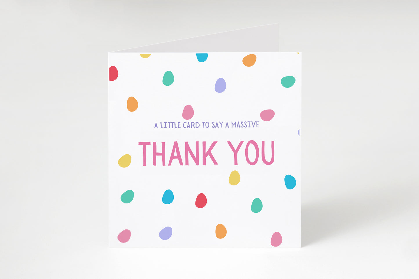 Just A Little Card To Say A Big Thank You - Thank You Card