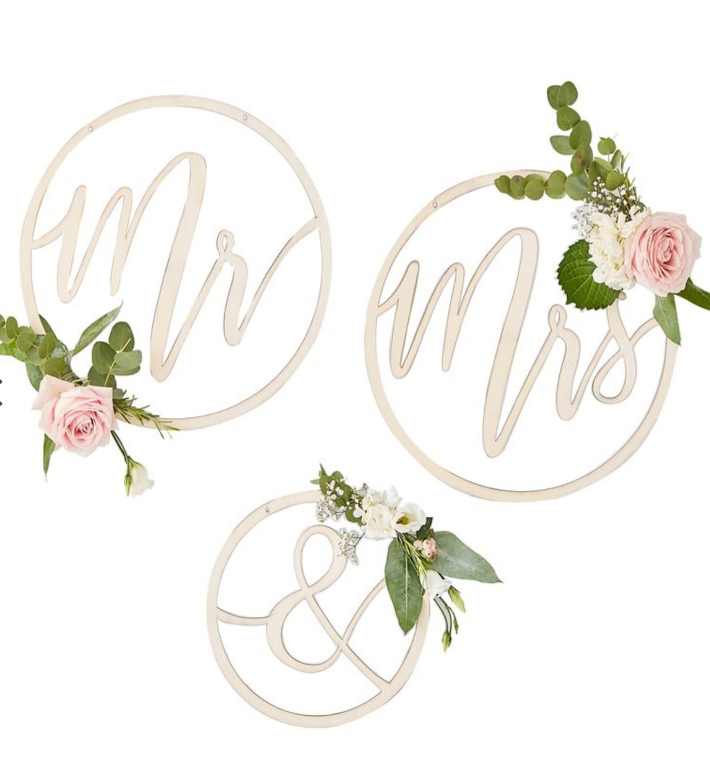 Wooden Hoop Wreath Mr & Mrs, Mr and Mrs Signs, Wooden Wedding Decorations, Rustic Wedding Decor, Wedding Decoration Hoops, Chair Signs