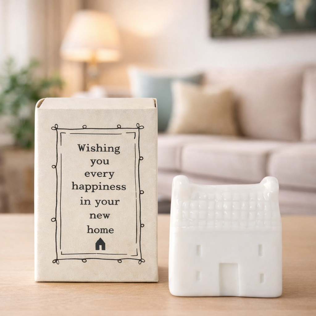 Personalised New Home Gift ornament, Matchbox House, new Home keepsake,  Ornament keepsake