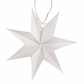 White Paper Christmas Tree Star Decorations, Christmas decorations, Eco Friendly decorations.