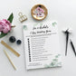 Personalised Wedding table Game, Wedding Games, Wedding Photo Hunt Game, Reception Wedding Hunt DIY,