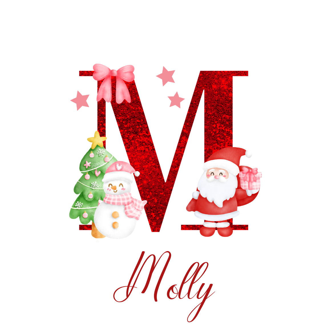 Personalised name Christmas stickers, classic Christmas Labels, Christmas Gift Labels, Santa Christmas Stickers, Envelope Seals