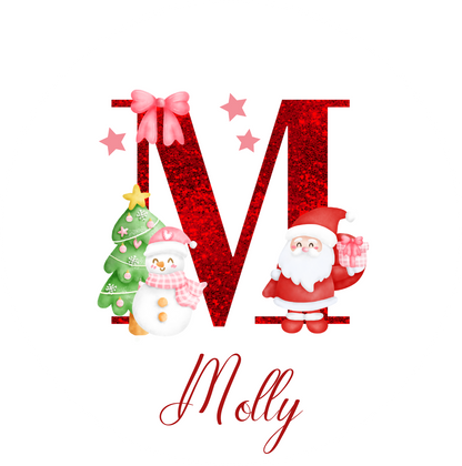 Personalised name Christmas stickers, classic Christmas Labels, Christmas Gift Labels, Santa Christmas Stickers, Envelope Seals