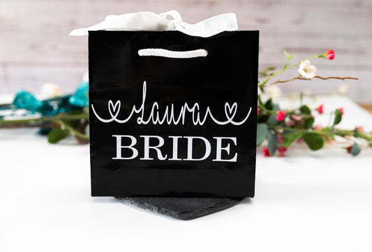 Personalised gift bags,  Ribbon Gift Bags, personalised Gift bags, Wedding Gift Bags