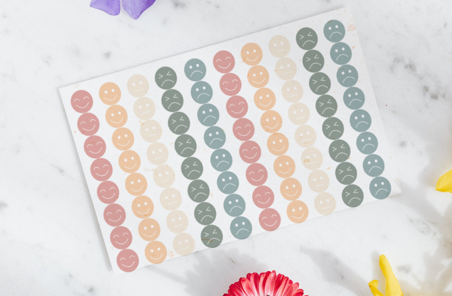 Mood planner stickers,  Bullet Journal Stickers, Emotion Stickers, Mood tracker sticker sheet, Journal Stickers