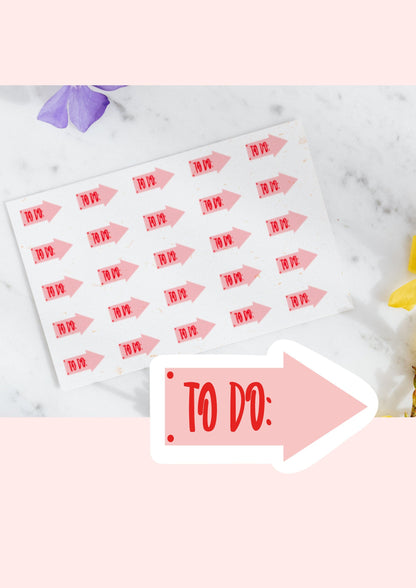 To Do Stickers, To Do list, planning stickers, list stickers,  Planners, Scrapbooking