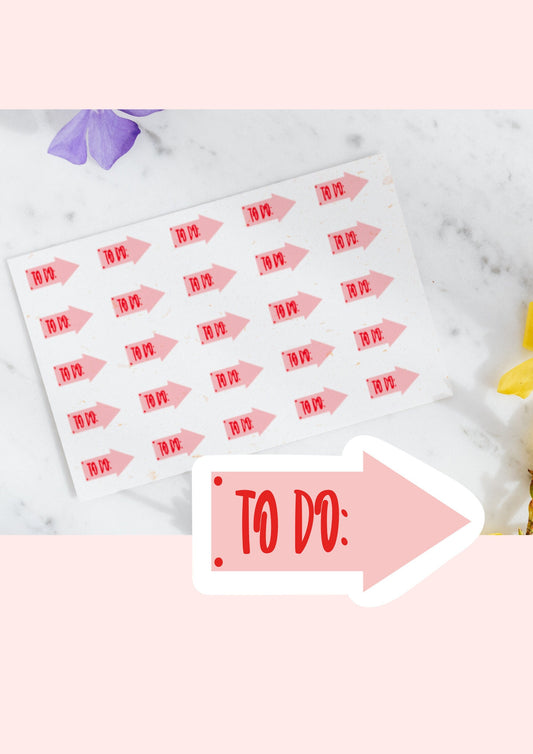 To Do Stickers, To Do list, planning stickers, list stickers,  Planners, Scrapbooking
