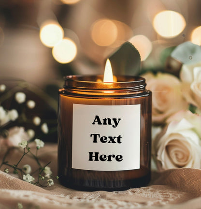 Personalised Candle Labels, Custom Gift Wrap, Quote Labels, Keepsake Candles, Bridal Proposal, Bridesmaids Presents