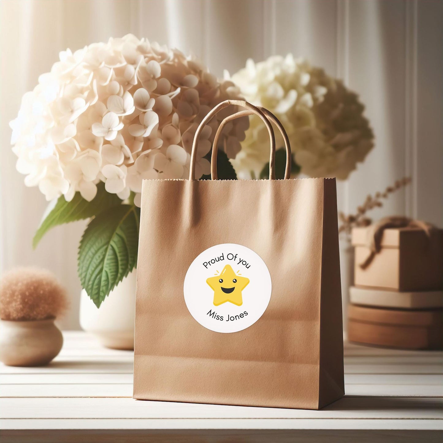 Well done Teacher Stickers ,proud of you label, Personalised Teacher Stickers, Marking Work, School Stationary,  Class room sticker