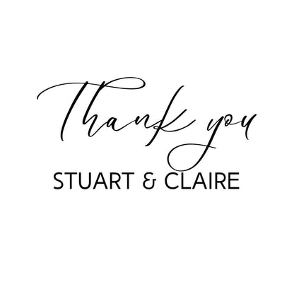 Thank you Labels, Custom Wedding Labels, classic Wedding Stickers, Party Stickers, confetti stickers, favour labels, personalised labels