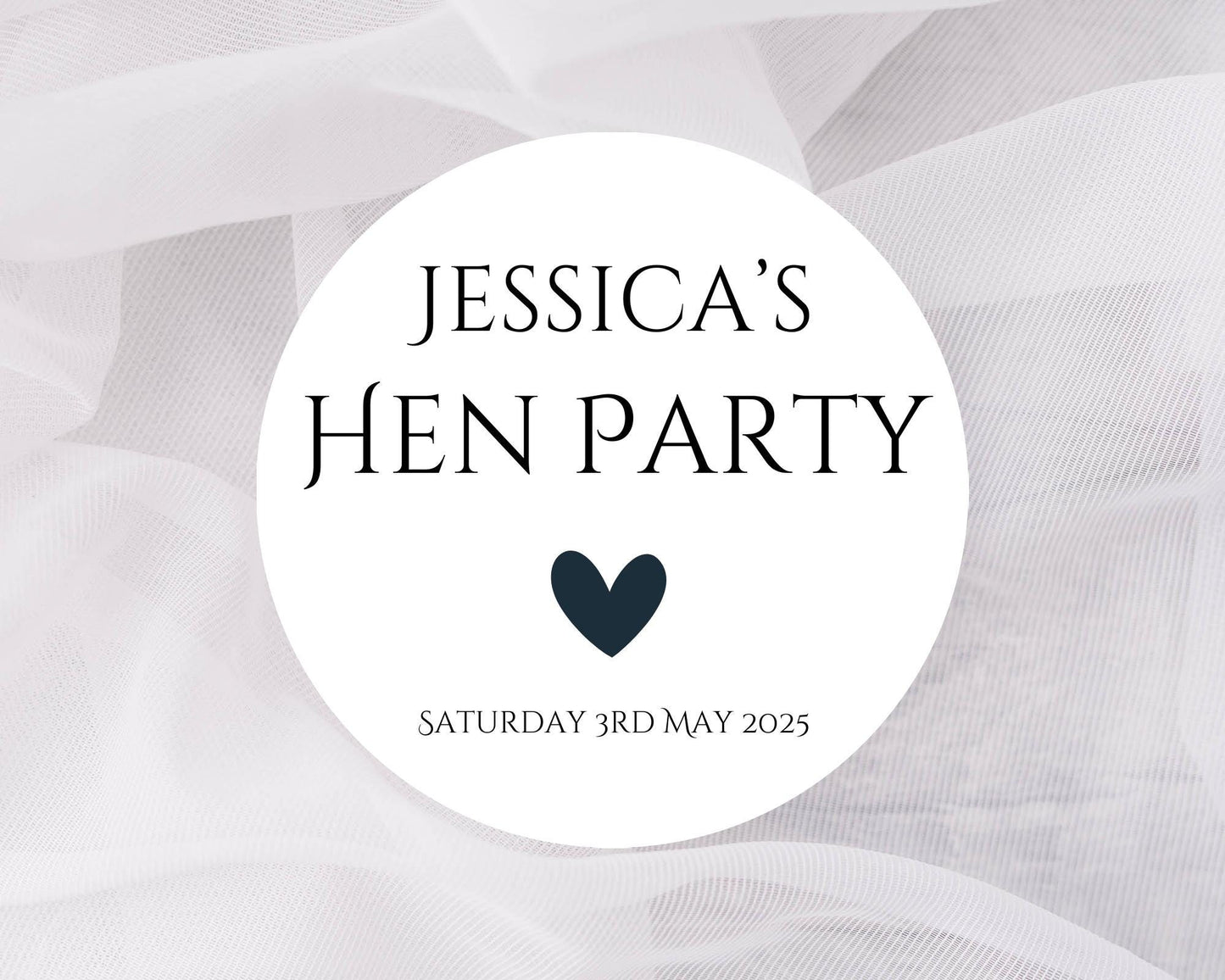 Hen Party Favour Stickers, Custom, Bachelorette Party Bag Labels, hen party labels, personalised stickers 5 sizes
