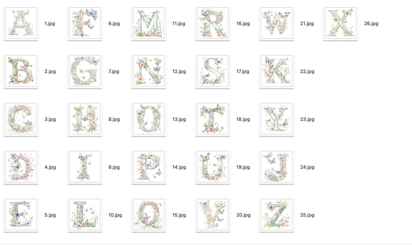 Personalised A4  or A5 Spiral Notebook, Eucalyptus Butterfly Design