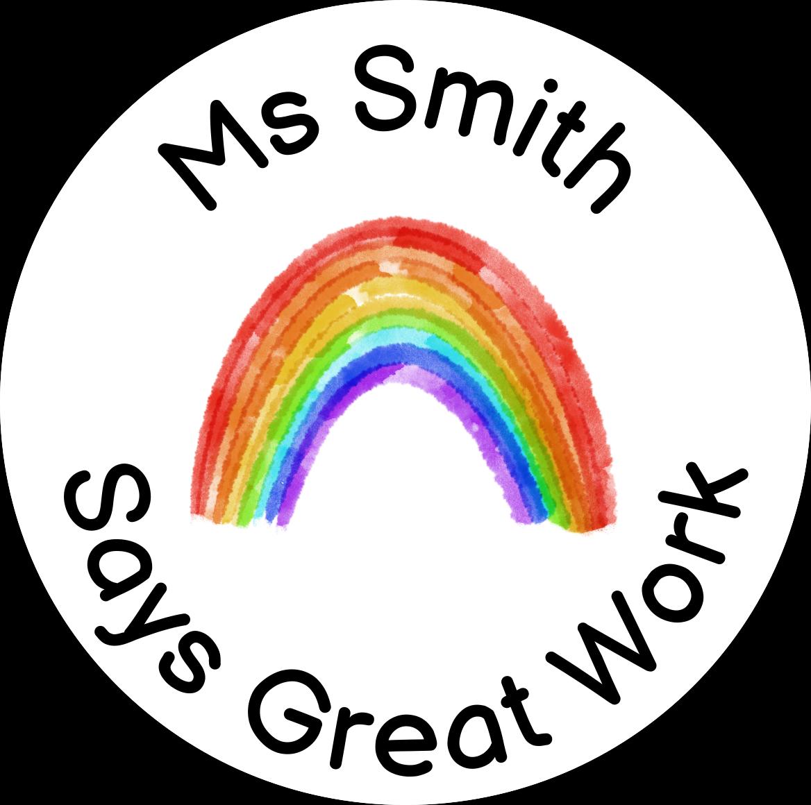 Well done stickers, personalised teacher stickers, merit stickers, teacher name, personalised stickers, merit sticker, sticker sheet