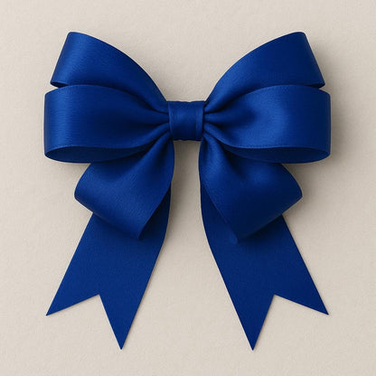 Royal Blue ribbon, Berisford ribbon, Double sided Satin,  eco friendly trim, weddings, Christmas, anniversary gifts, Blue No 12, 7 widths