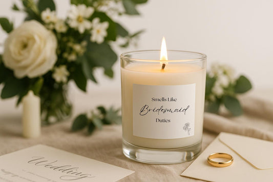 Bridesmaid candle Labels, candle Stickers, Bridesmaid Maid of Honour Candle sticker