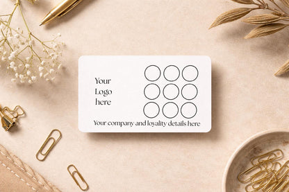 Loyalty Card , Personalised Loyalty Discount Business Cards