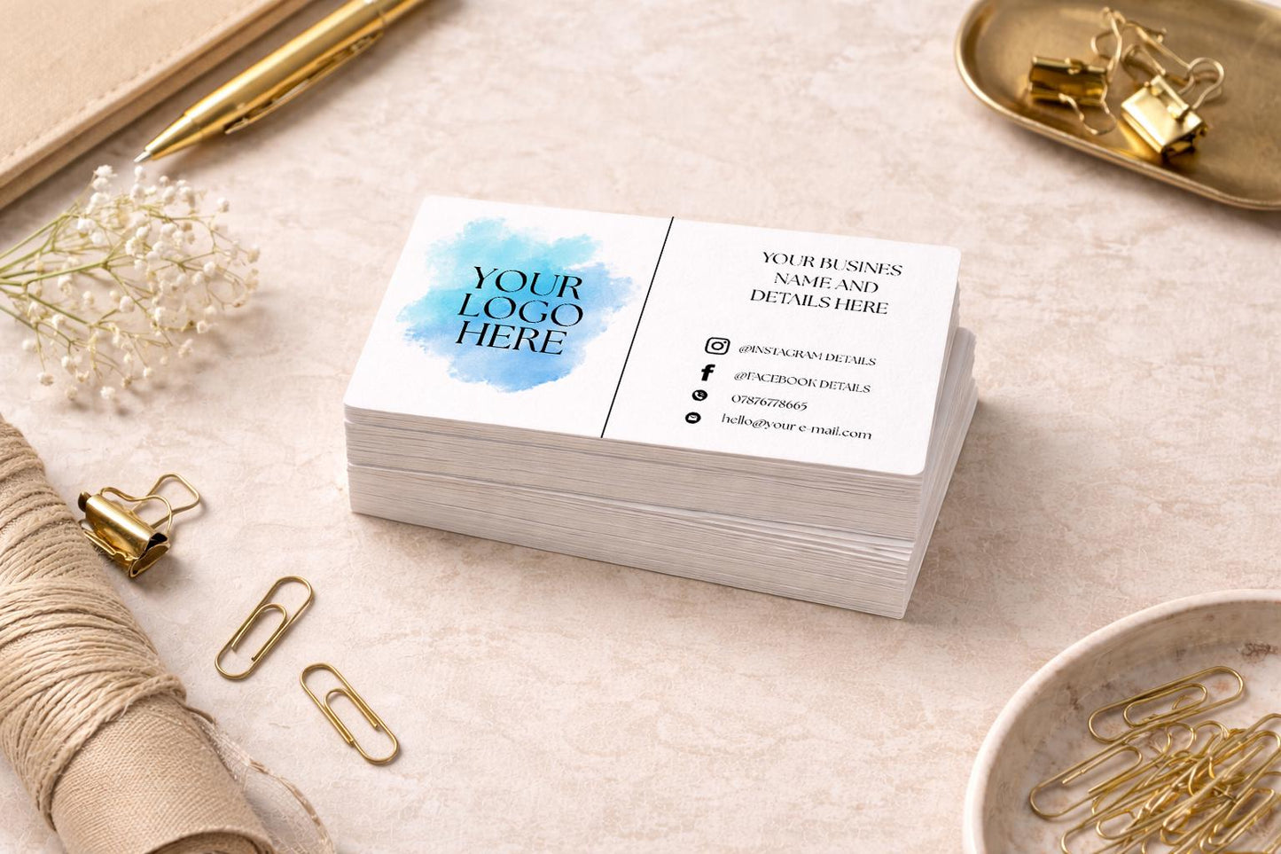 Personalised business card, Custom business card