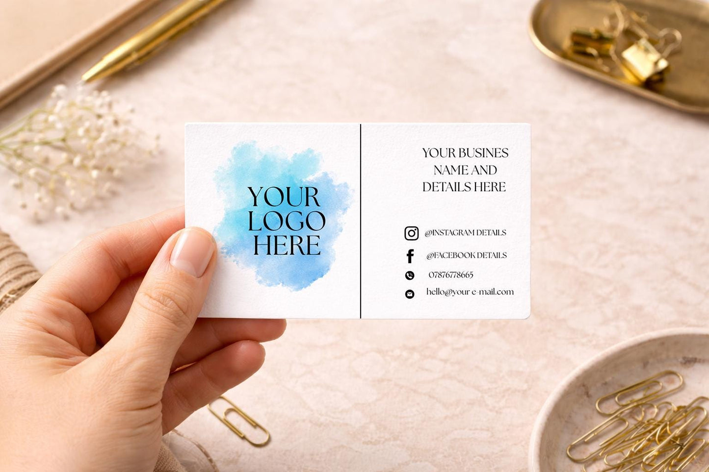 Personalised business card, Custom business card