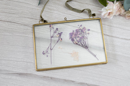 Brass hanging wall photo frame, photo frames, gifts for the home, 15 x 10cm, Antique Style frame, home decor vintage inspired