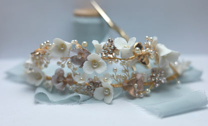 Blush Bridal wedding tiara