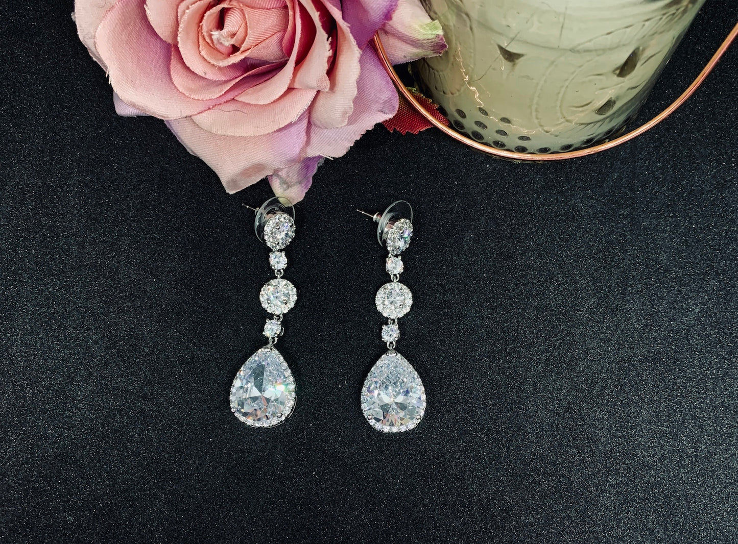 Wedding earrings, Bridal Jewellery, Statement earrings, Wedding earrings for bride