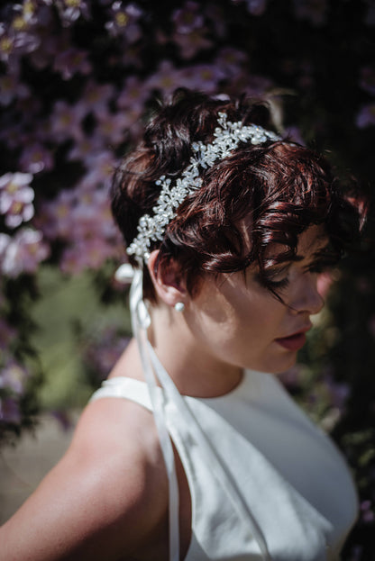 Bridal Hair Vine, silver Hair vine, Wedding hair accessories, Wedding Ideas, wedding hair vine