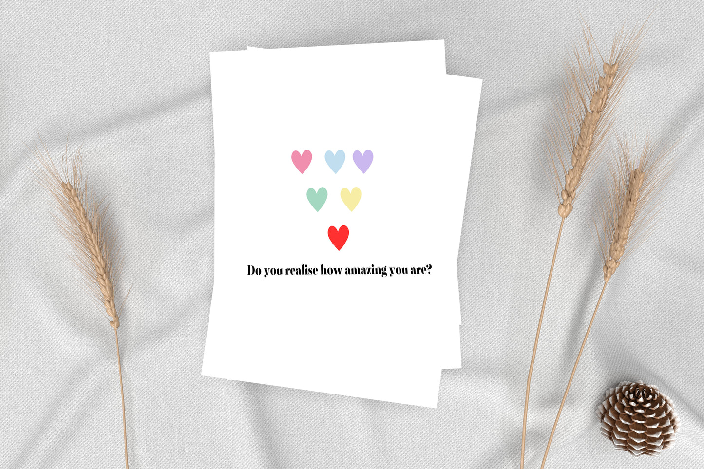 Remember you are amazing Greetings card, inspirational card, positivity card, card for friend, thank you card, encouragement card