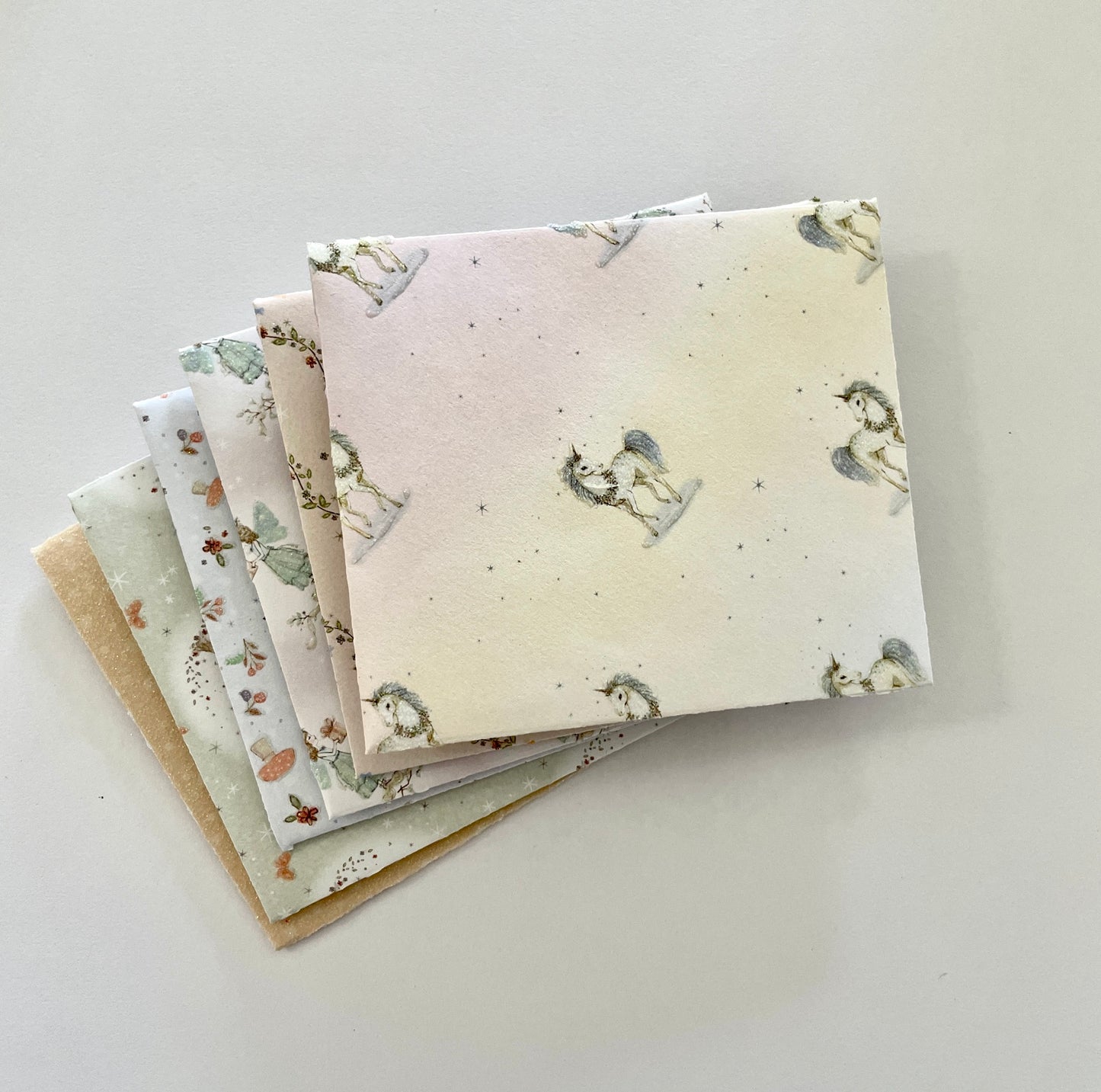Mini Handmade Money Envelopes, Patterned Envelopes, journaling, scrapbook