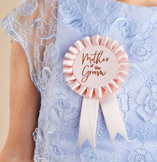 Mother of the groom Hen Party Badge Rossette