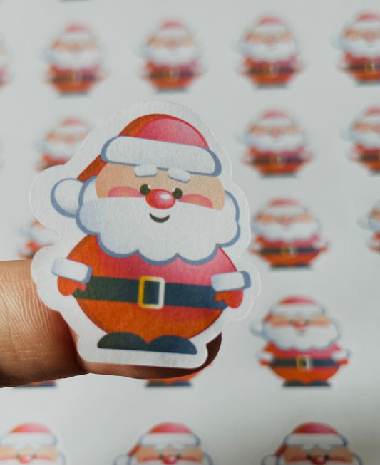 Santa Christmas Stickers