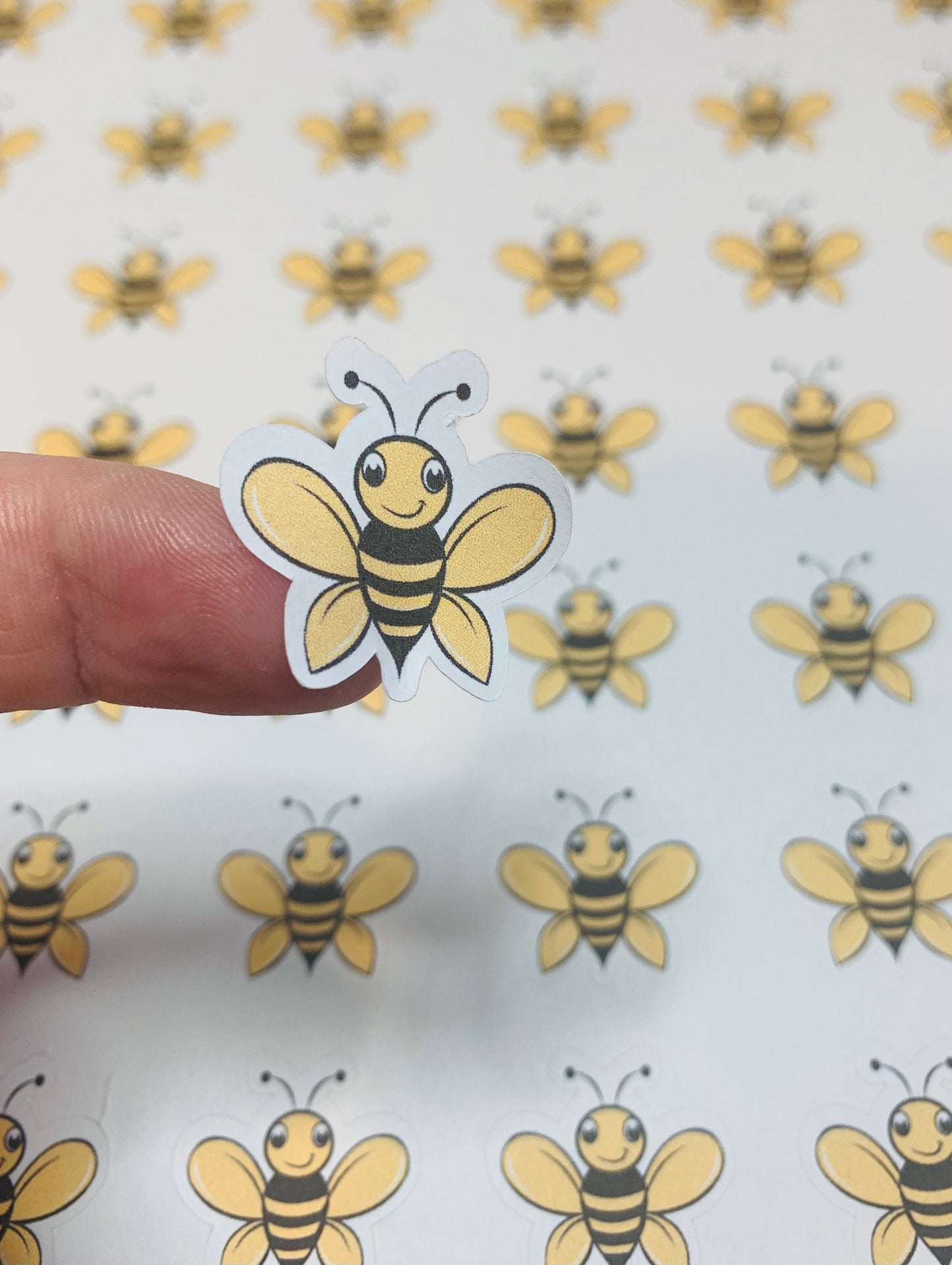 Bumble bee stickers, planner stickers, laptop stickers