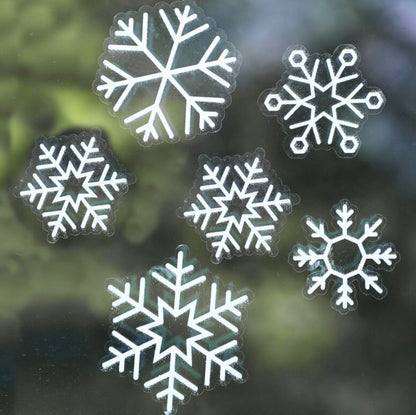 Snowflake Christmas Window stickers